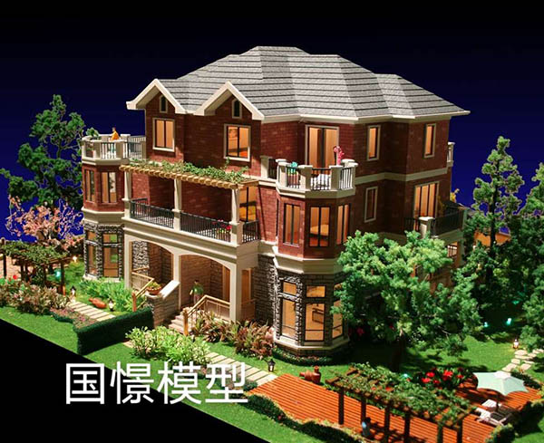 锦屏县建筑模型
